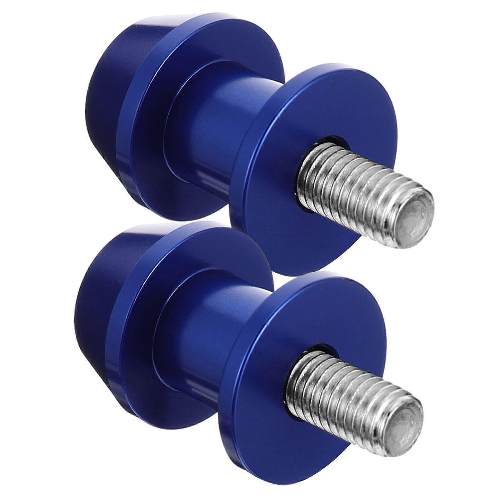2PCS Motorcycle Rear Lift Screws 8mm Diameter Rear Stand Aluminum Threads