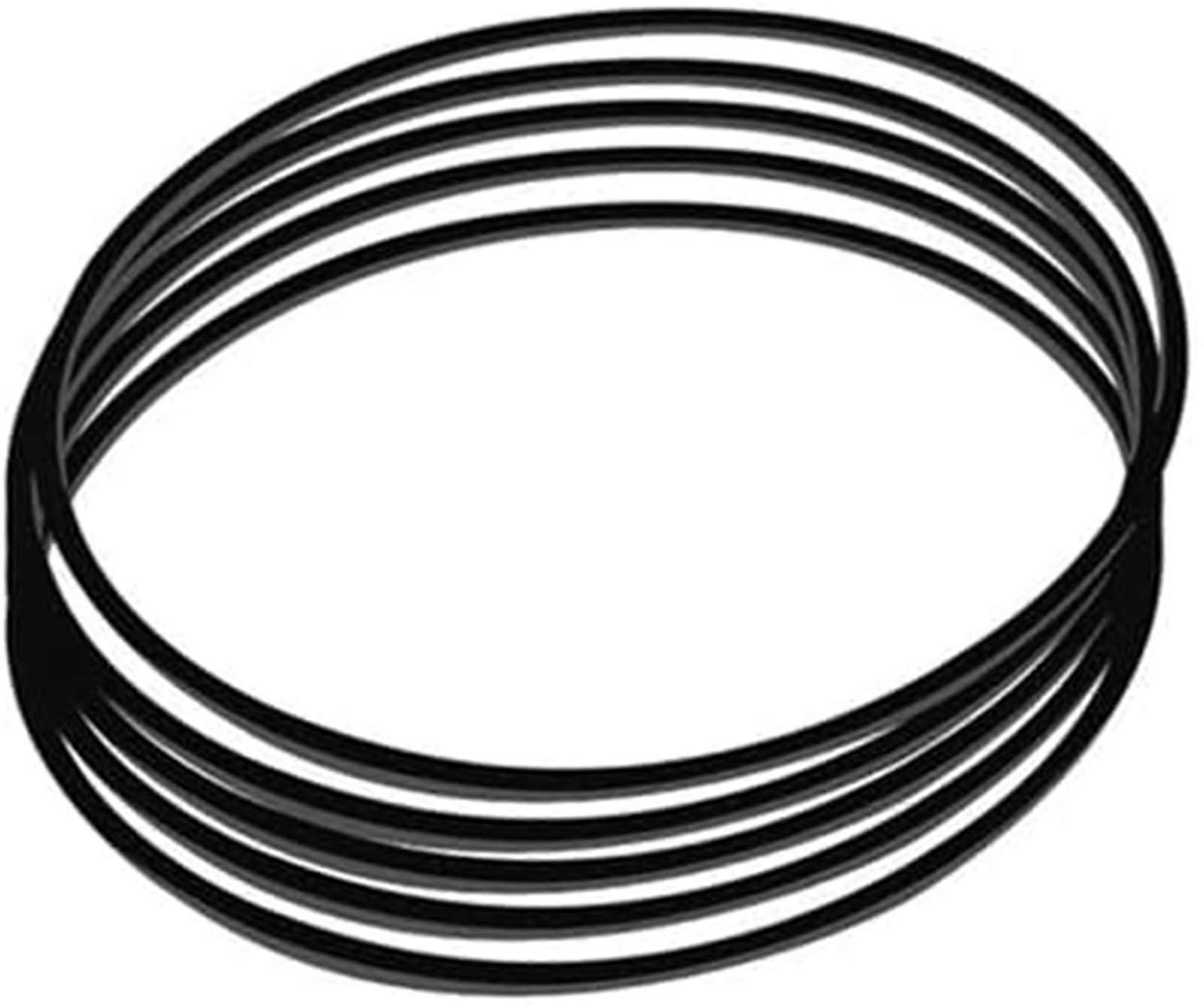 Vacuum belts, 5pack for Ecovacs, Deebot DE55, DE53, DN520, DN55, T5