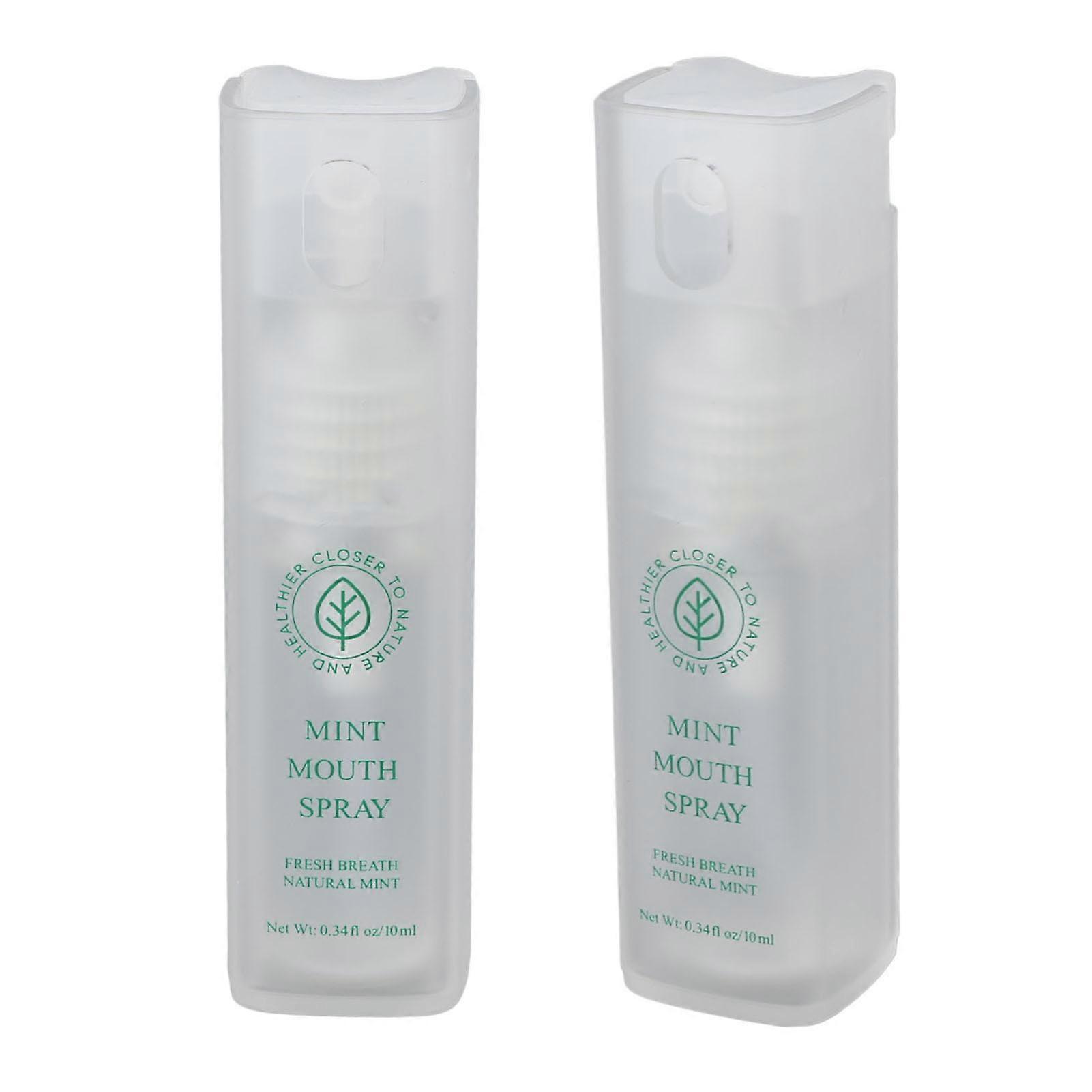 10ml Mint Breath Spray for Mouth Instant Freshness Improved Oral Hygiene Long Lasting Portable Breath Freshener Spray
