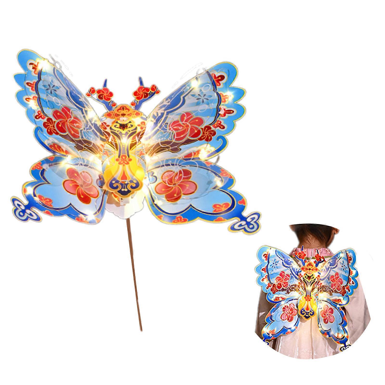 2025 Chinese New Year Lantern Kits Butterfly Lantern Making Kits Easy to Assemble Handmade Chinese Lanterns Kits  Style 5