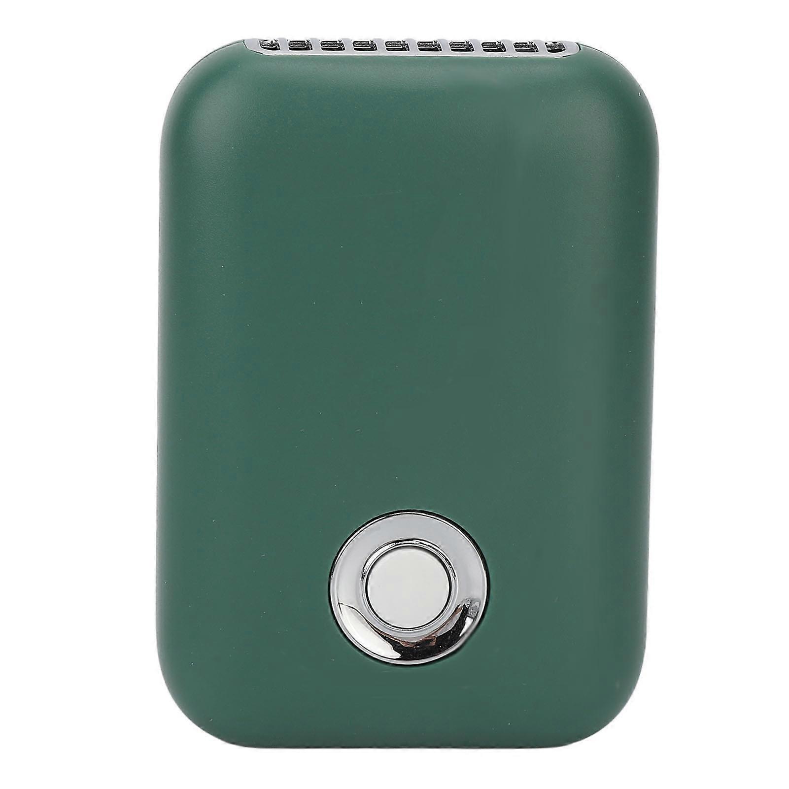 Eyelash Dryer Fan Mini Portable USB Rechargeable 3 Speed Low Noise Eyelash Blow Dryer with Folding T Bracket Green 