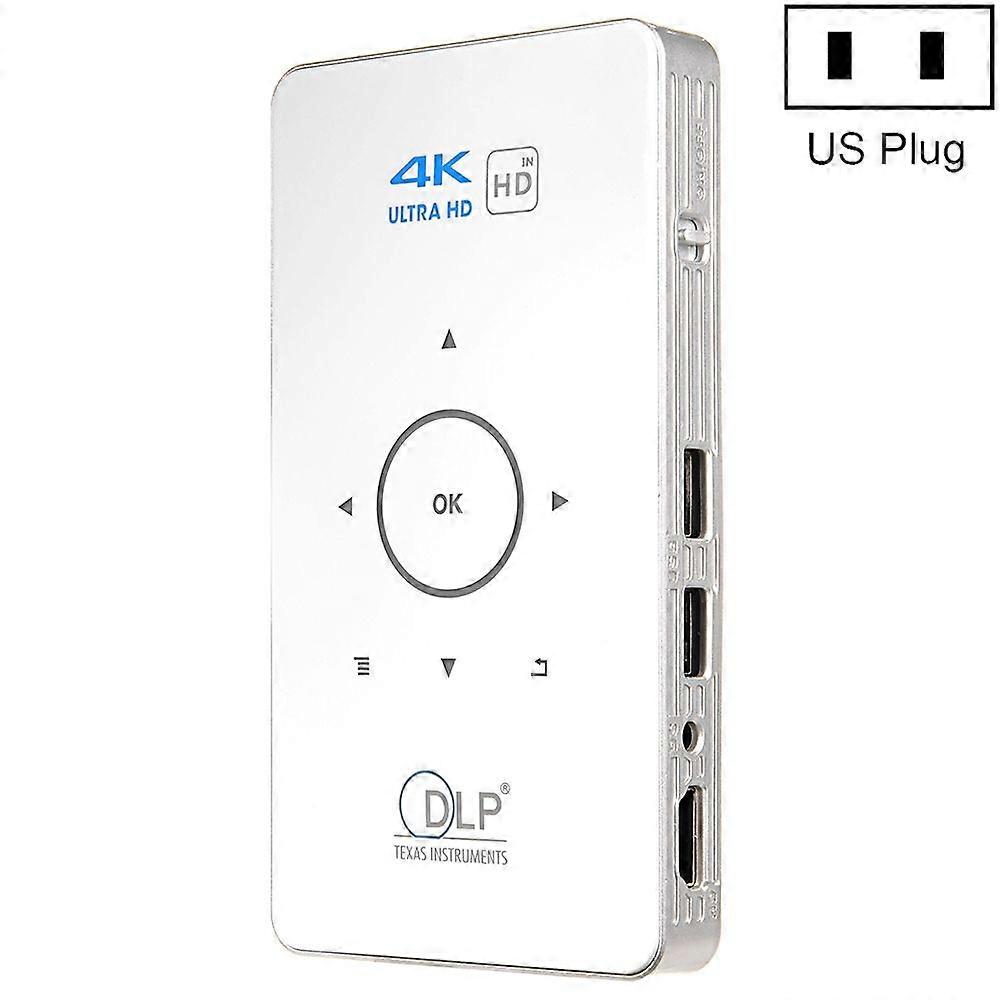 HD Mini Projector US Plug (White) US Plug (White)