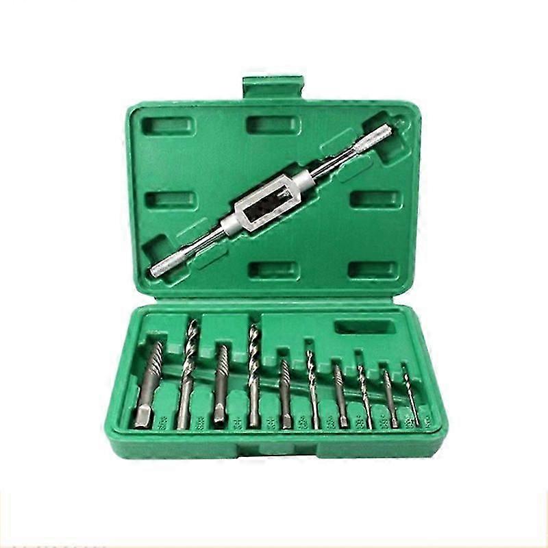 11Pcs Damaged Screw Extractor Set Remove Stripped or Broken Screws Fastener Easy Out with Right Han