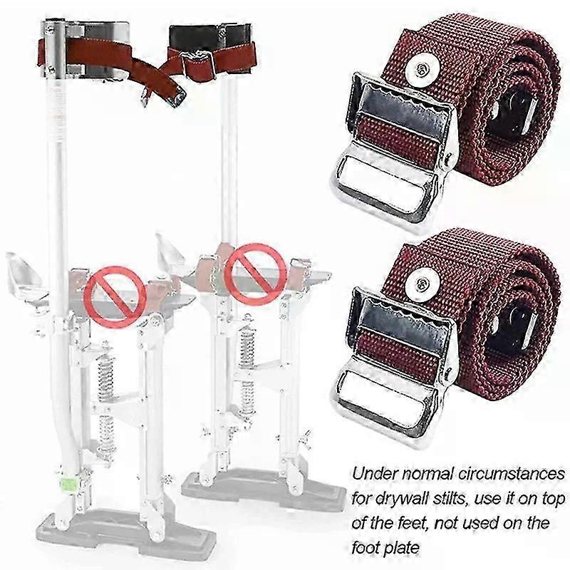 1 Pair Stilts Leg Band Straps Adjustable ComFit For t Loop Replacement Spare Parts Parts Kit