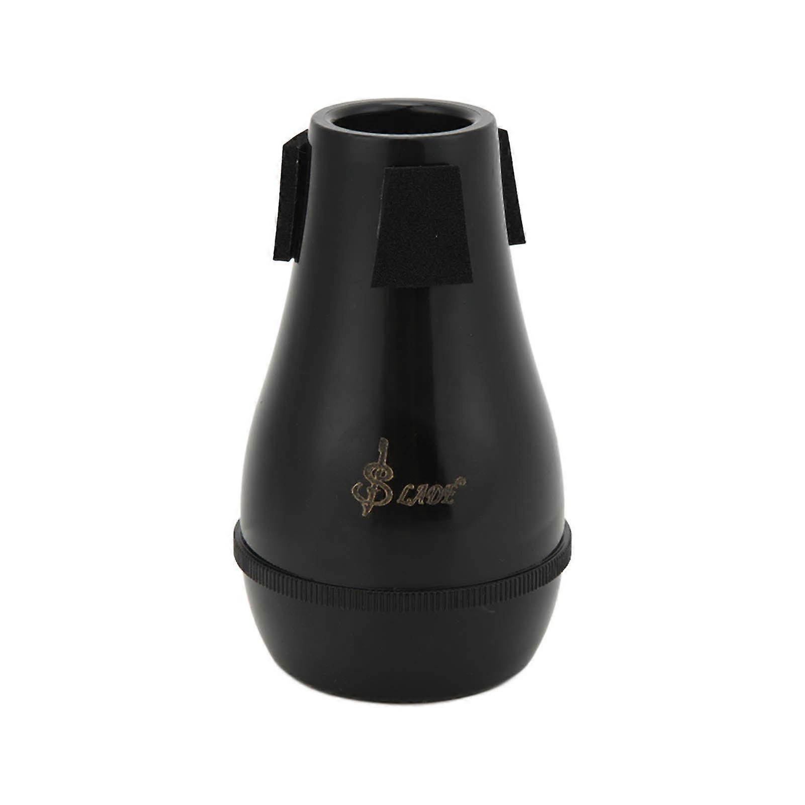 Trumpet Mute Reliable Practical Durable ABS Lightweight Compact Silencer for Music EnthusiastBlack