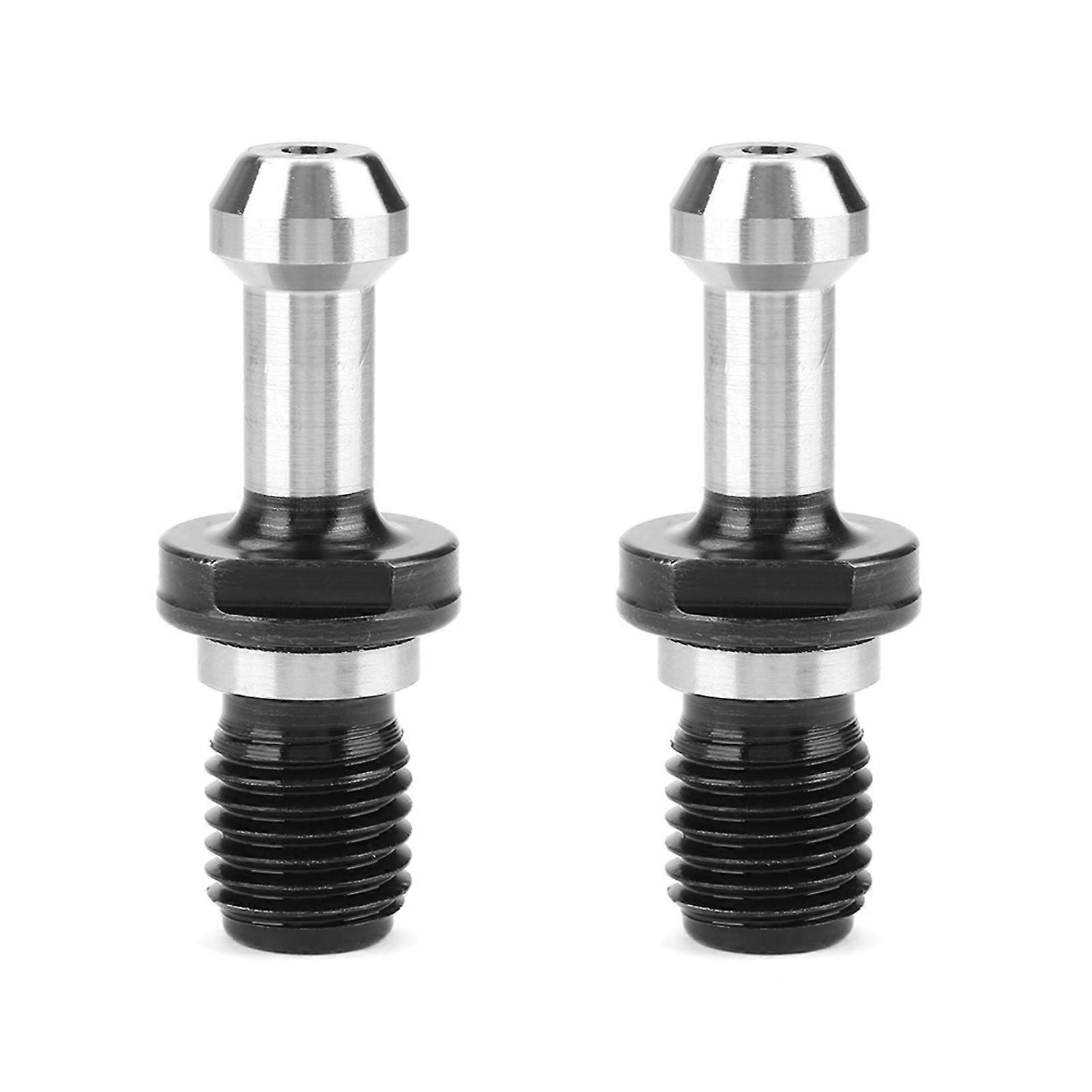 2pcs BT40 45 Degree Pull Stud Tool Holder Solid Retention Knob CNC Milling
