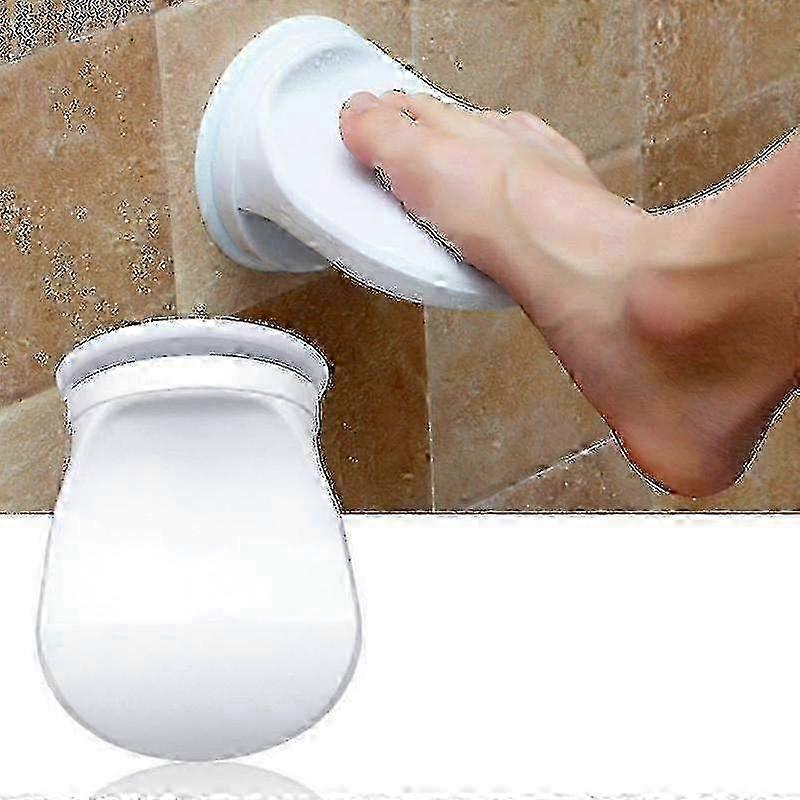 Wall-Mounted Non-Slip Shower Foot Rest for Shaving & Washing - Suction Cup Pedal for Easy Access and Stability