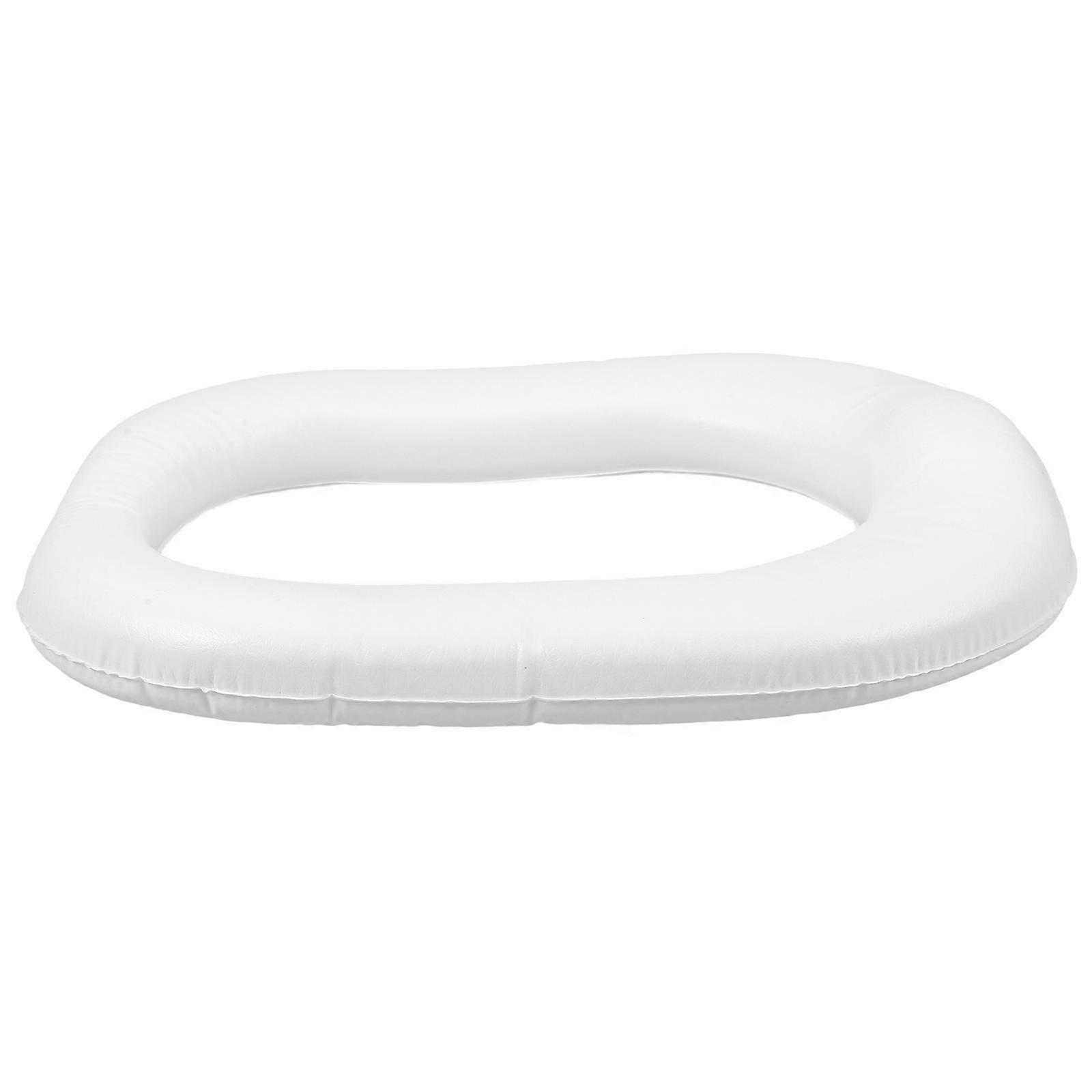 Portable Toilet Seat Cushion – Soft PU Replacement Pad for Travel, Durable & Comfortable Bathroom Use, Washable Cover