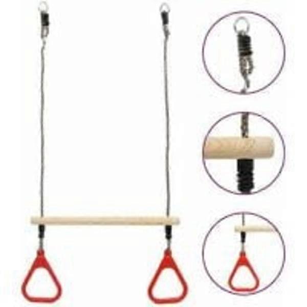 Trapeze with rings