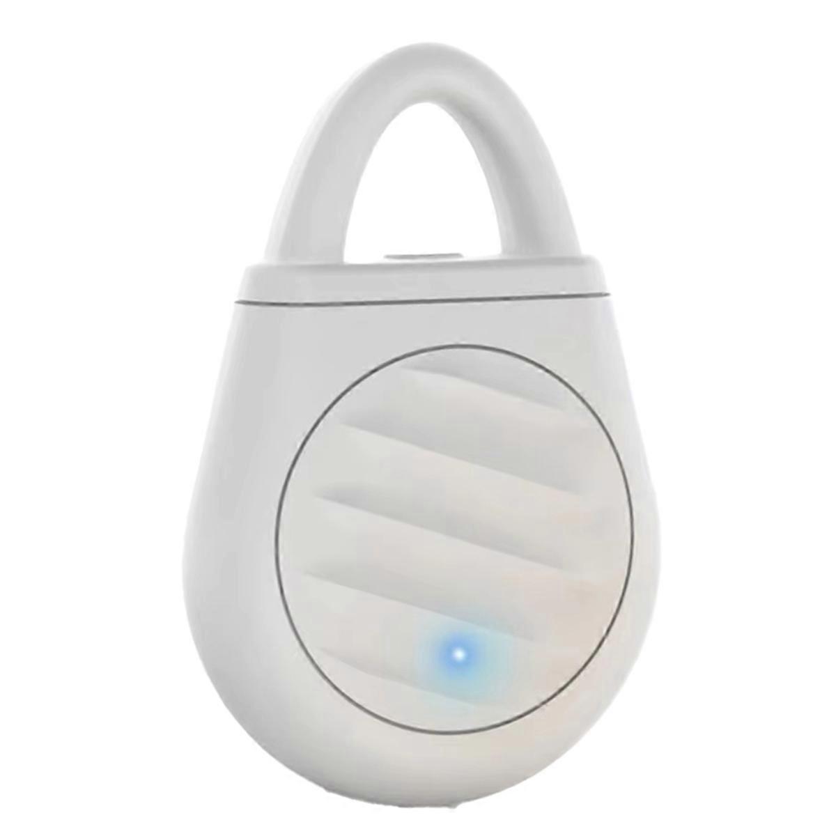 Portable Mosquito Repellent, Type-C Rechargeable, Intelligent Auto-Dispensing, Ideal for Outdoor and Camping White