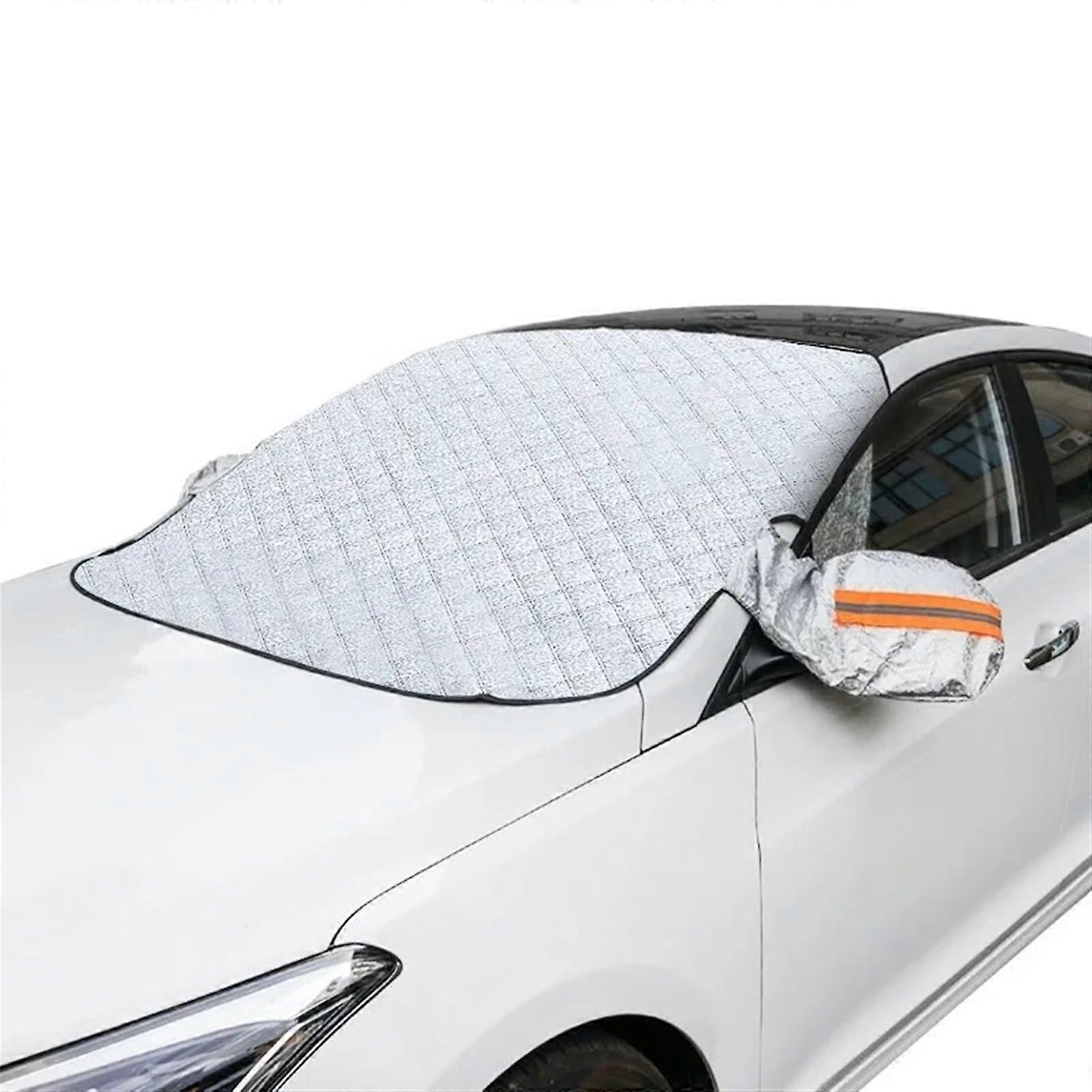 Auto Sonnenschutzabdeckung Car Windshield Sun Shade Snow Cover Waterproof Front Window Shield Magnetic Large