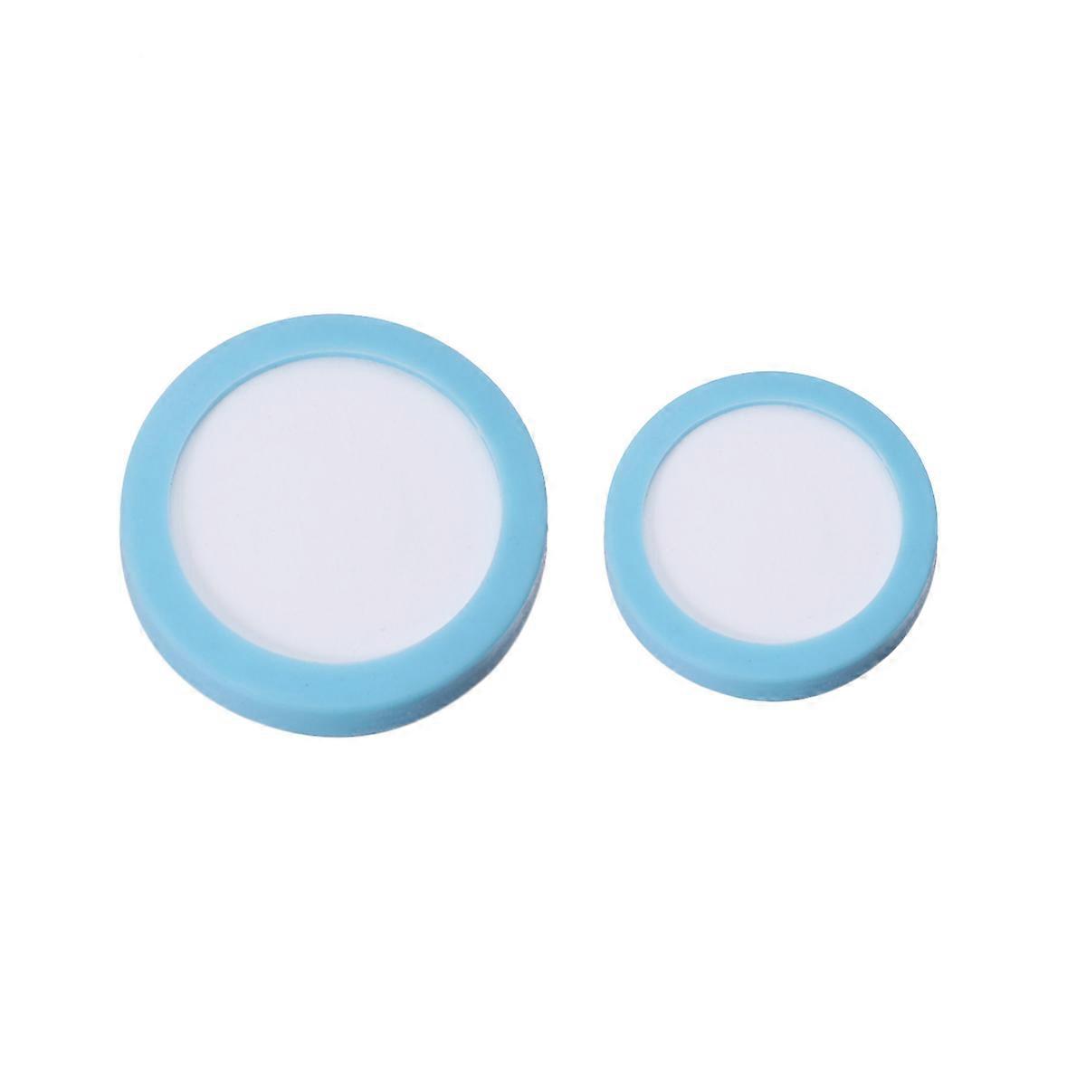 Ceramic CO2 Diffuser Disc Slice for Aquarium with Silicone Sealing Ring White 19MM