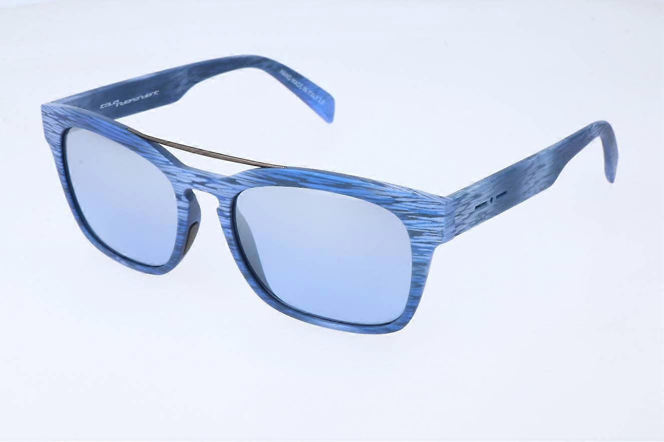 Sunglasses Italia Independent I I MOD. 0914 PEACH BHS DARK HAVANA BLUE 54/17/140 MAN