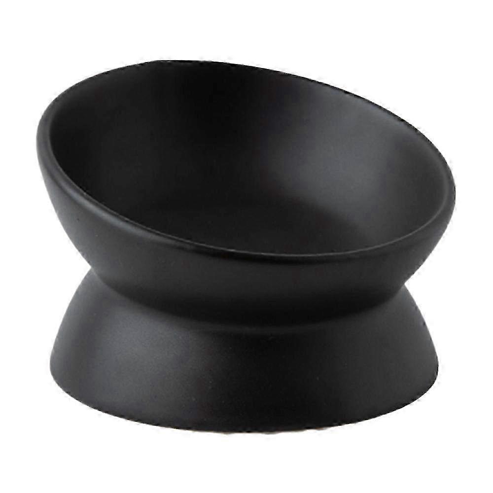 Anti-Vomiting Ceramic Raised Cat Bowls - Elevated Feeding Dish for Comfortable Dining & Reduced Digestive Issues