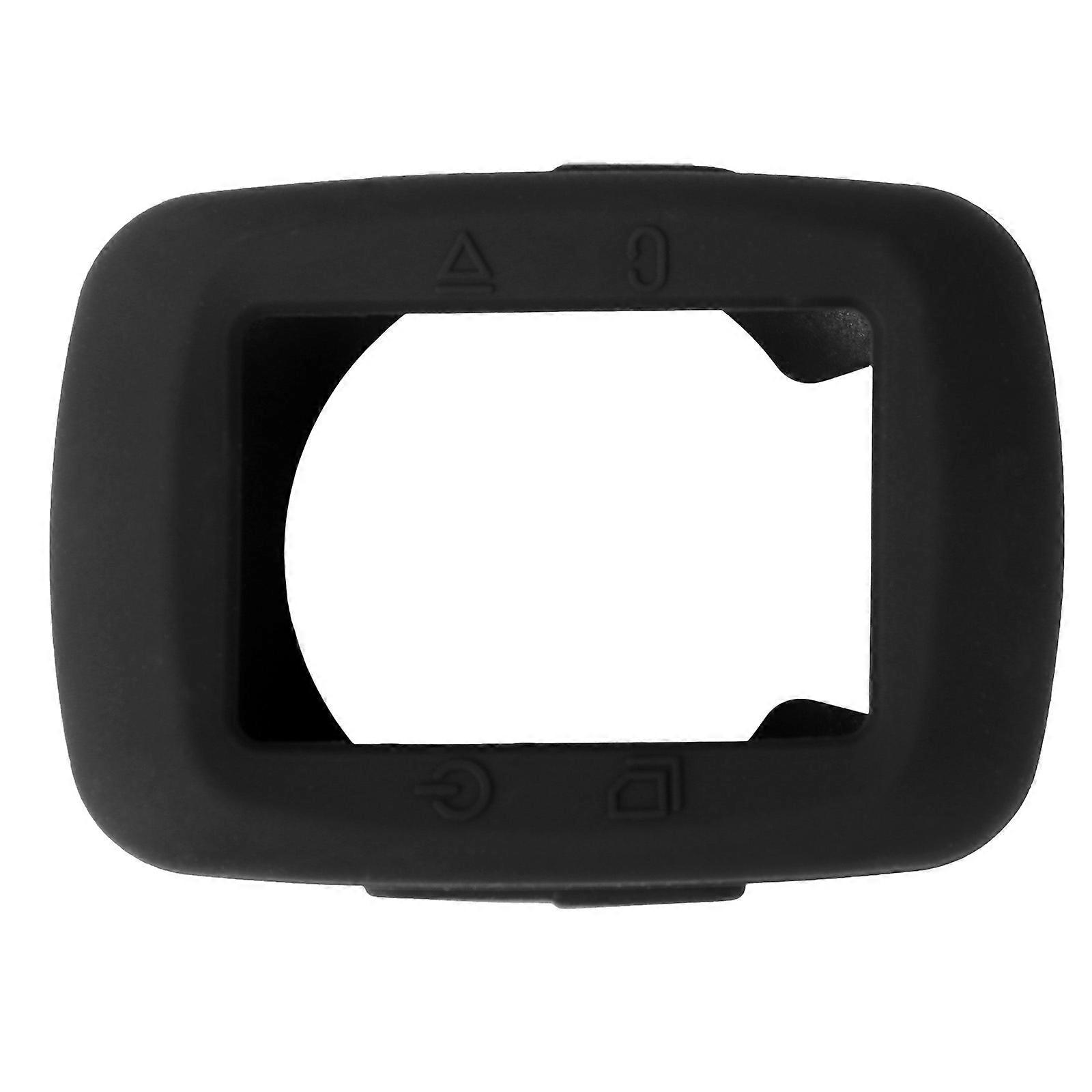 Black Silicone Watch Case for Smartwatch Durable Protective Cover with Precise Cutouts Super LightCompatible with Garmin 200 500