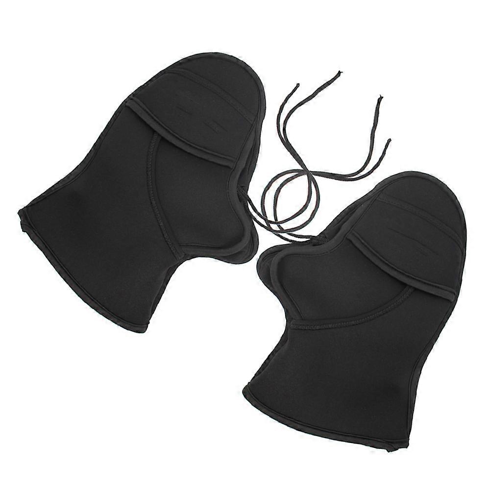 Motorcycle Handbar Gloves 1Pair Rubber with Windproof Stitching for Outdoor Use