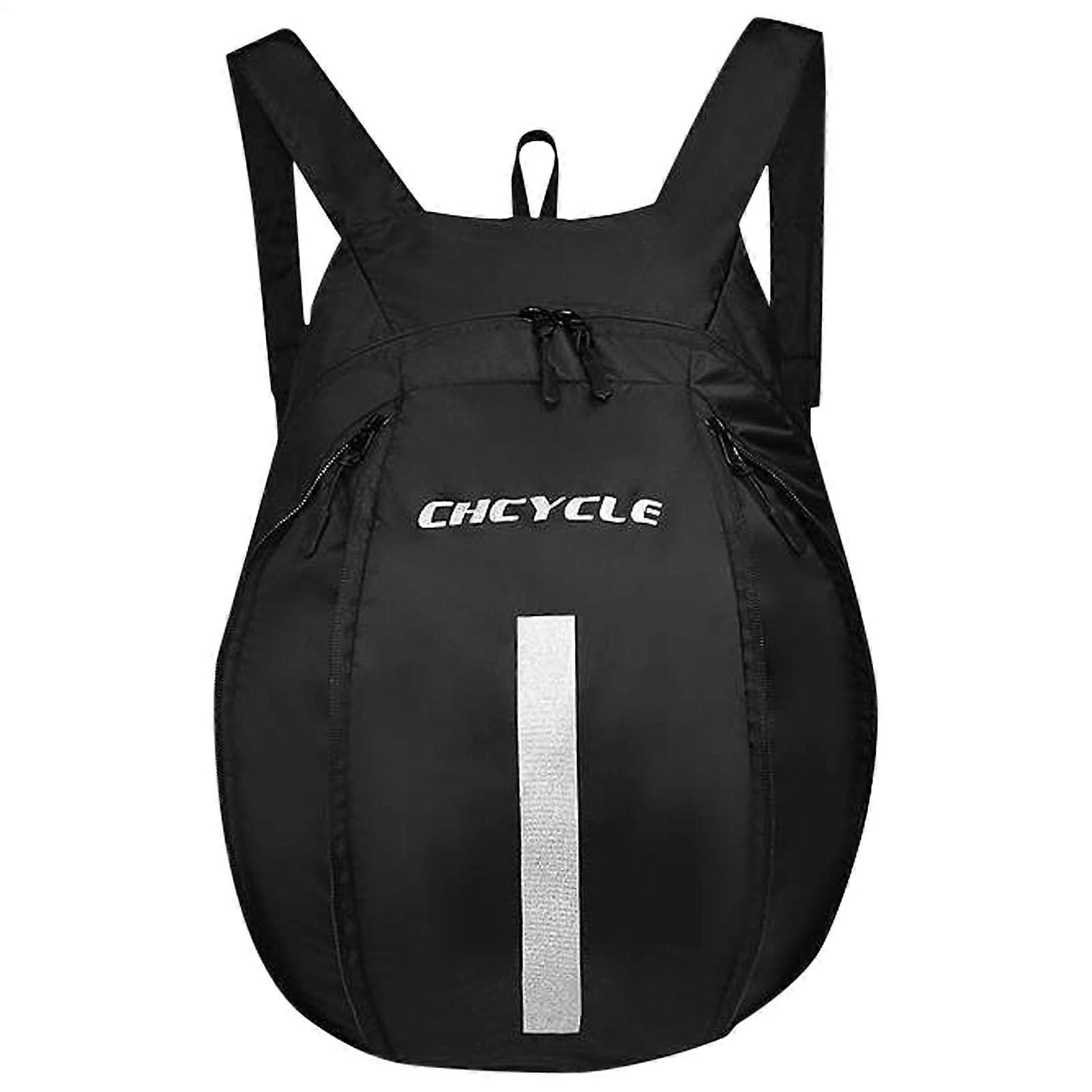 Shopping Backpack Durable Bicycle Backpack with Large Capacity Stylish Helmet Bag for Motorcycle, Bicycle, Travel