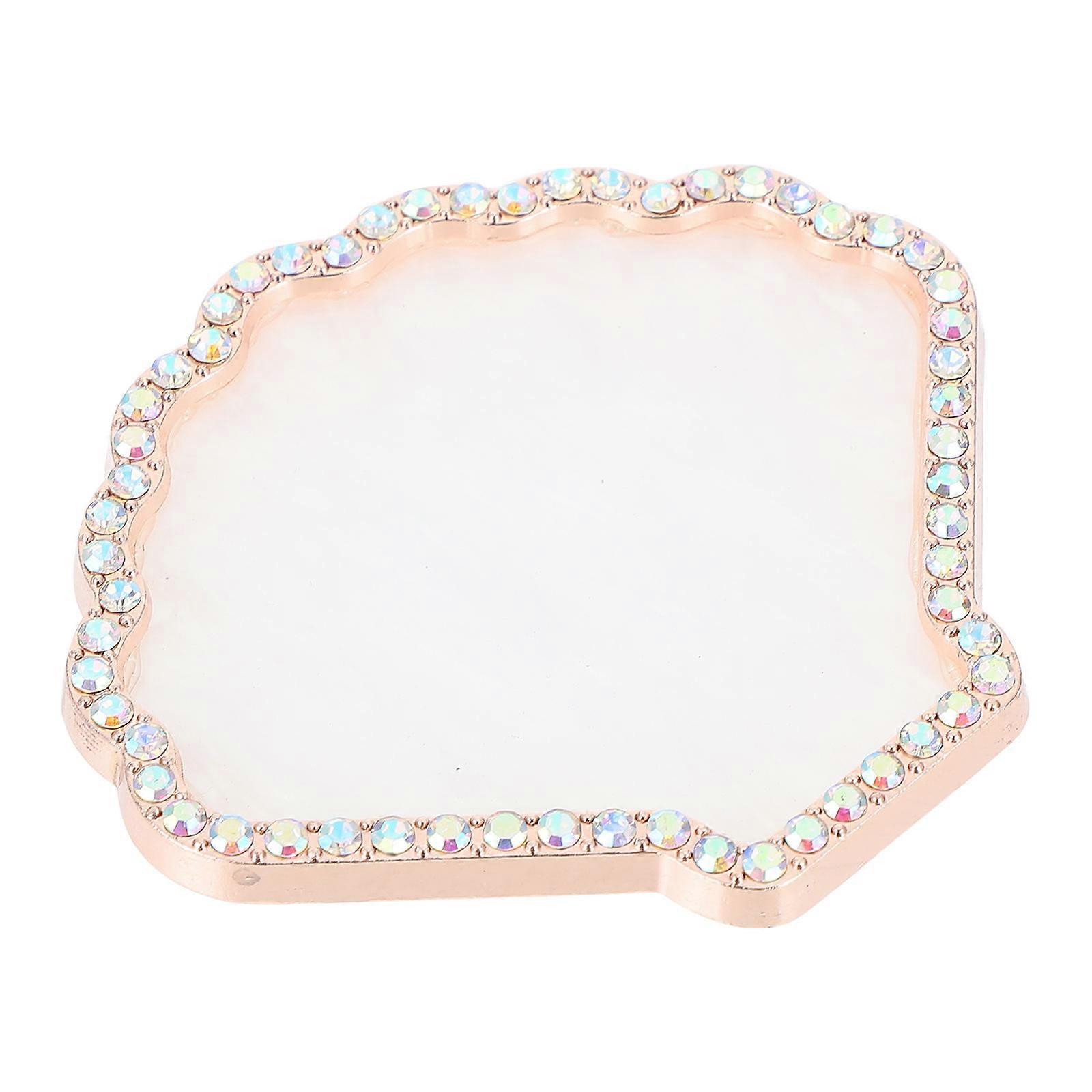 Manicure Pallet Color Mixing Board Great For Cosmetic Make Up 8X7X0.6CM Assorted Color Retro 1Pcs