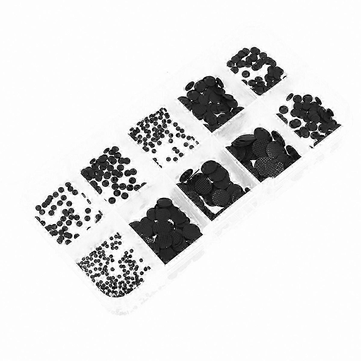 Conductive Rubber Pads Assortment, 500pcs Keypad Repair Kit for IR Remote Controls, 1.5-8mm Mixed Sizes