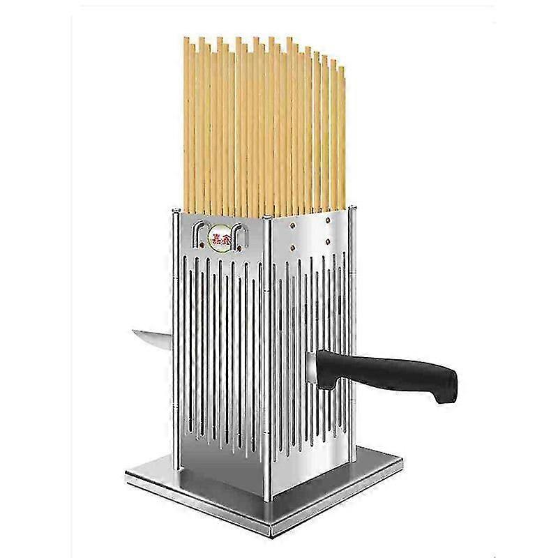 Manuel en acier inoxydable Bœuf Mutton String Dispositif Automatique String Machine Barbecue Brochettes de viande Brochettes
