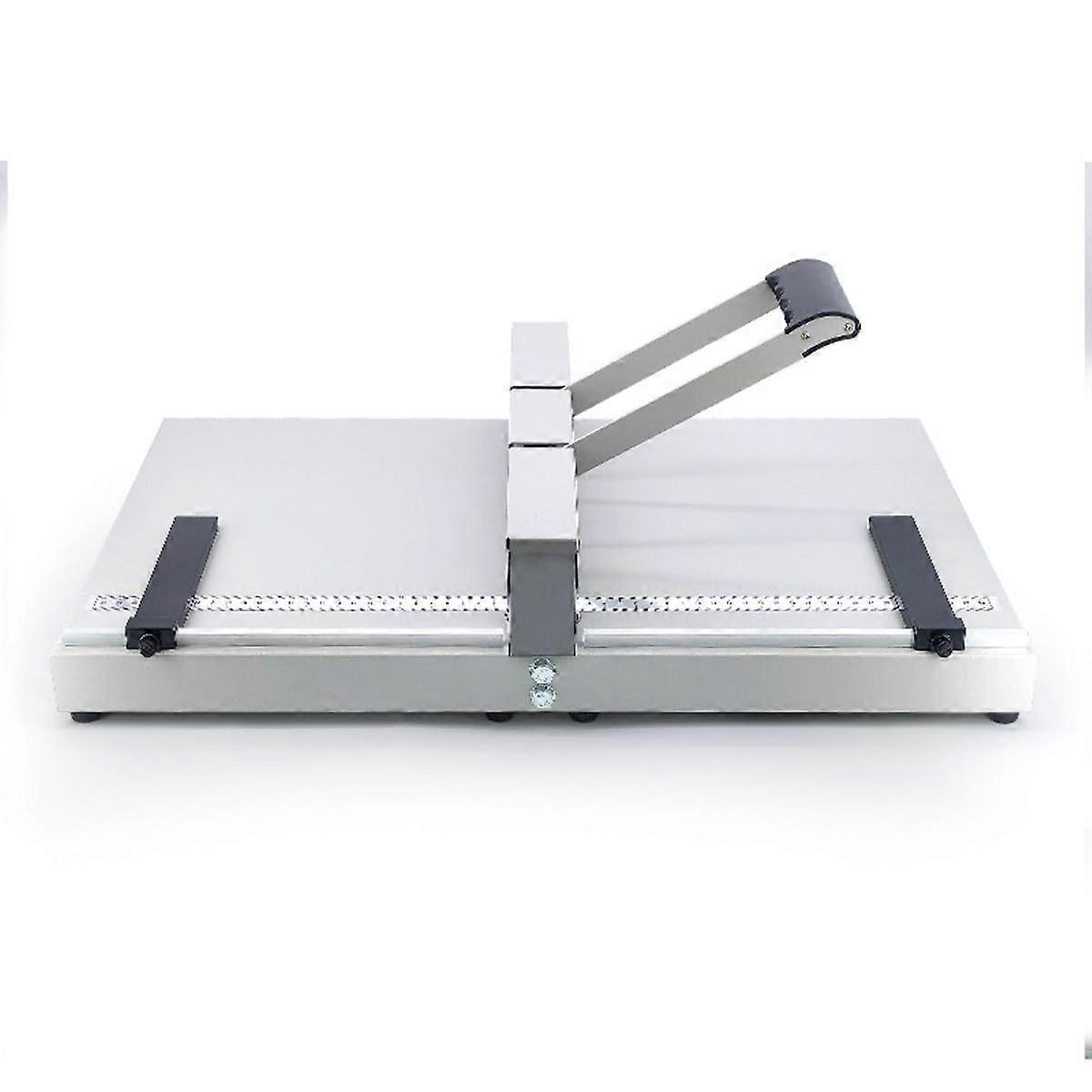 Manual paper scoring machine for precise creasing, ideal for desktop paper and card crafting c450
