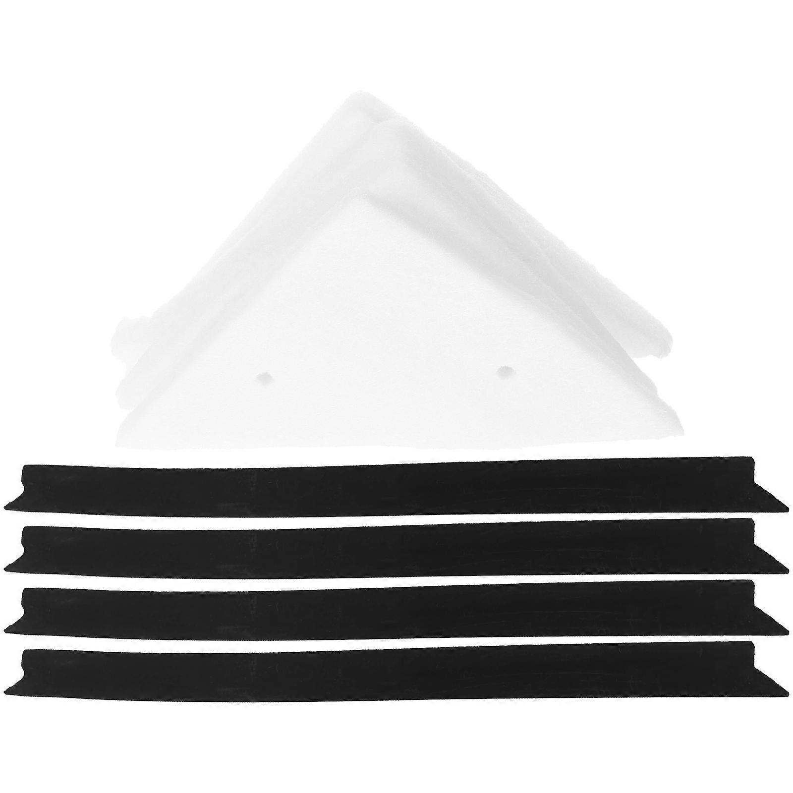 Window Squeegee Replacement Rubber Tool For Multi-Functional Cleaning Featuring Efficient Sponge Cloth For Use 1 Set