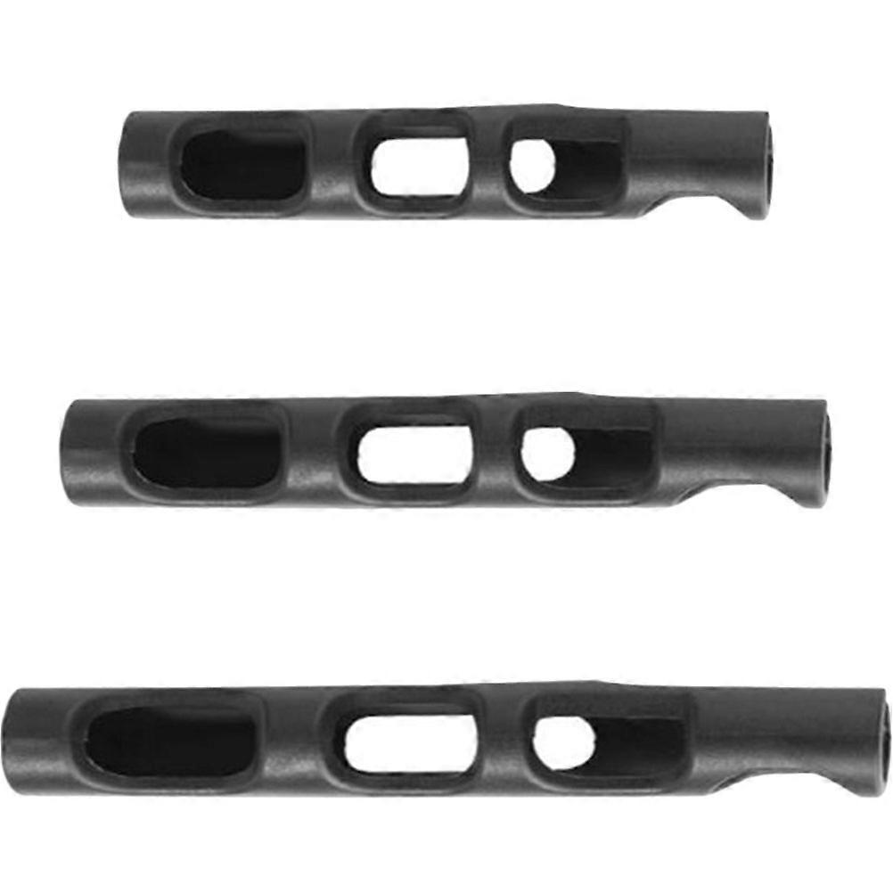 Bow Holder 3Pcs Accessory For Children's Violin Learning Rectangular Shape Rubber Material For Posture Correction