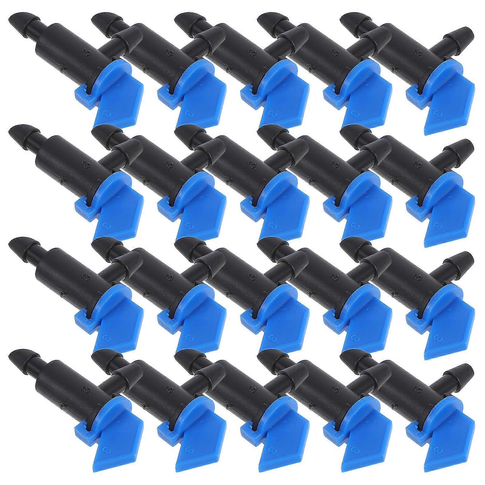 50 Pack Drip Irrigation Emitters for Gardens, Plants, and Trees – Water Saving Lawn Irrigation System with Portable Drippers for Versatile Gardening