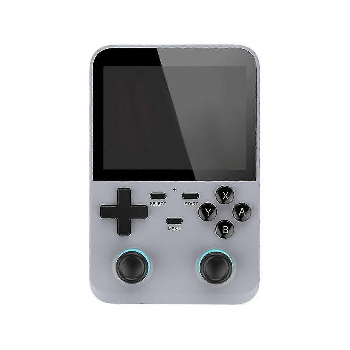 D007PLUS Console de jeu vidéo portable 10000+ Jeux 3.5 pouces IPS Écran Linux Système Retro Game Playe