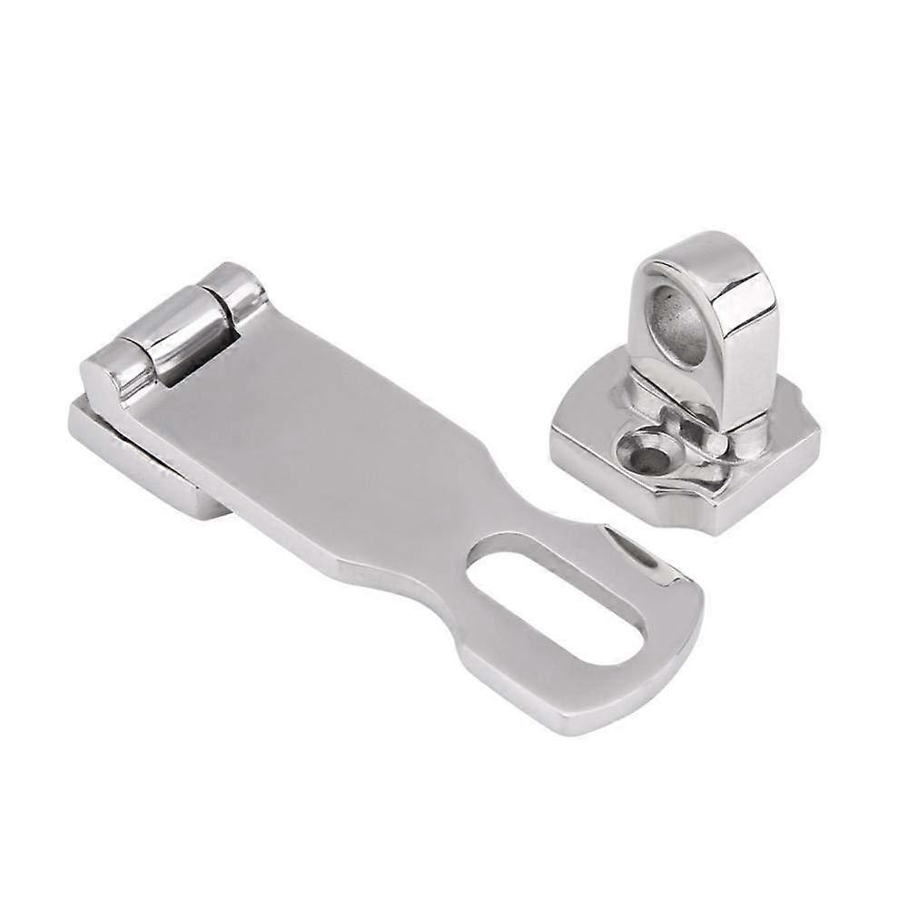 Elerose 75 mm Marine Stainless Steel Boat Door Hatch Hinges Locking Clasp Clamp Hardware