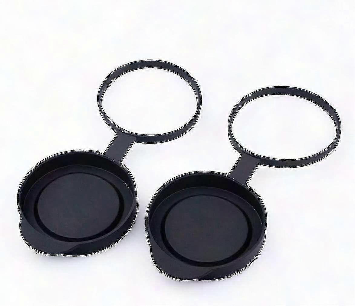 2pcs,protective Rubber Objective Lens Caps For Fits Binoculars,suitable For 42mm Objective Lens Guanguan