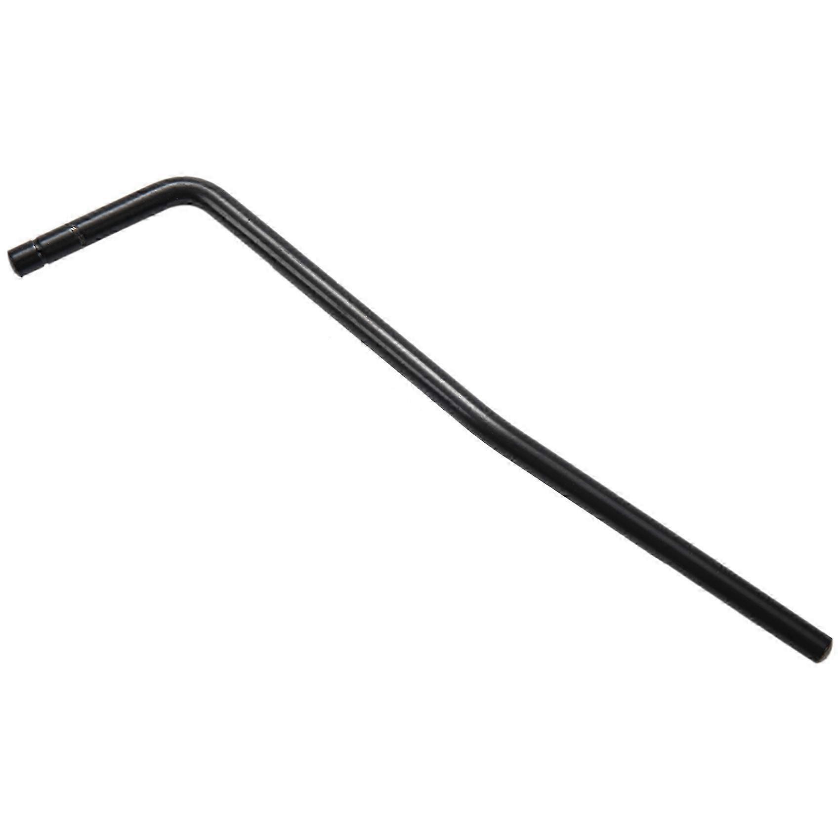 Direct Insertion Style Electric Guitar Tremolo Arm Whammy Bar - Chrome Plated with Black Insert - Replacement Part for Electric Guitars