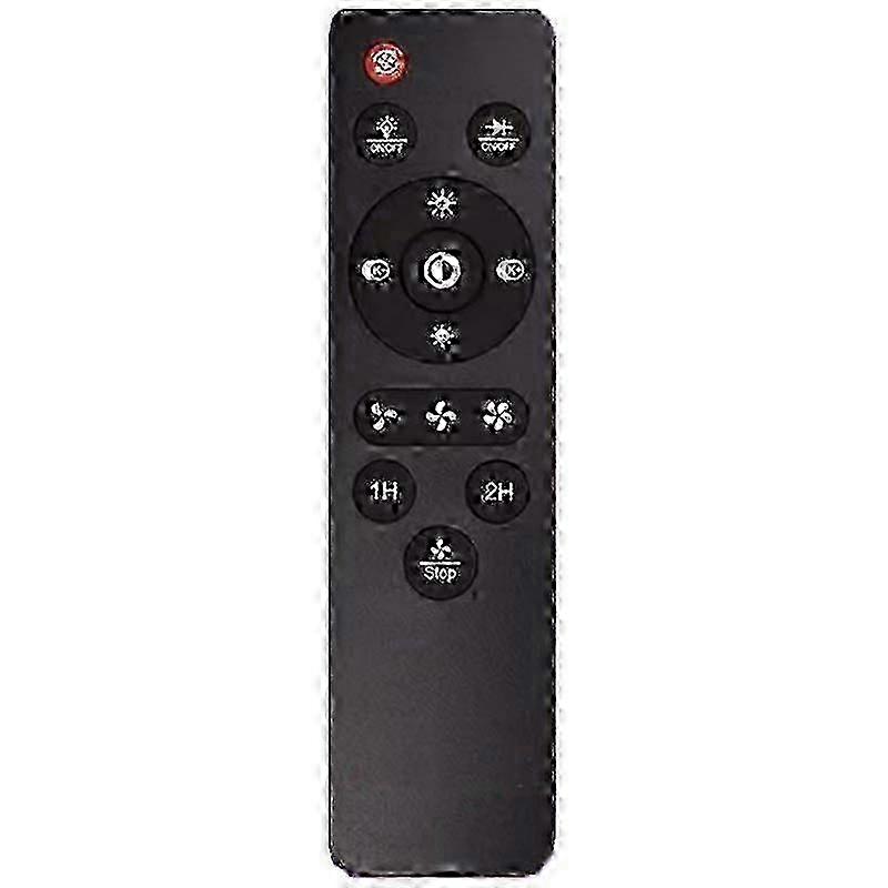 Improved Ceiling Fan Light Remote Control: 1/2PCS with Dimming & Color Change, Soft Keys, Responsive Tech