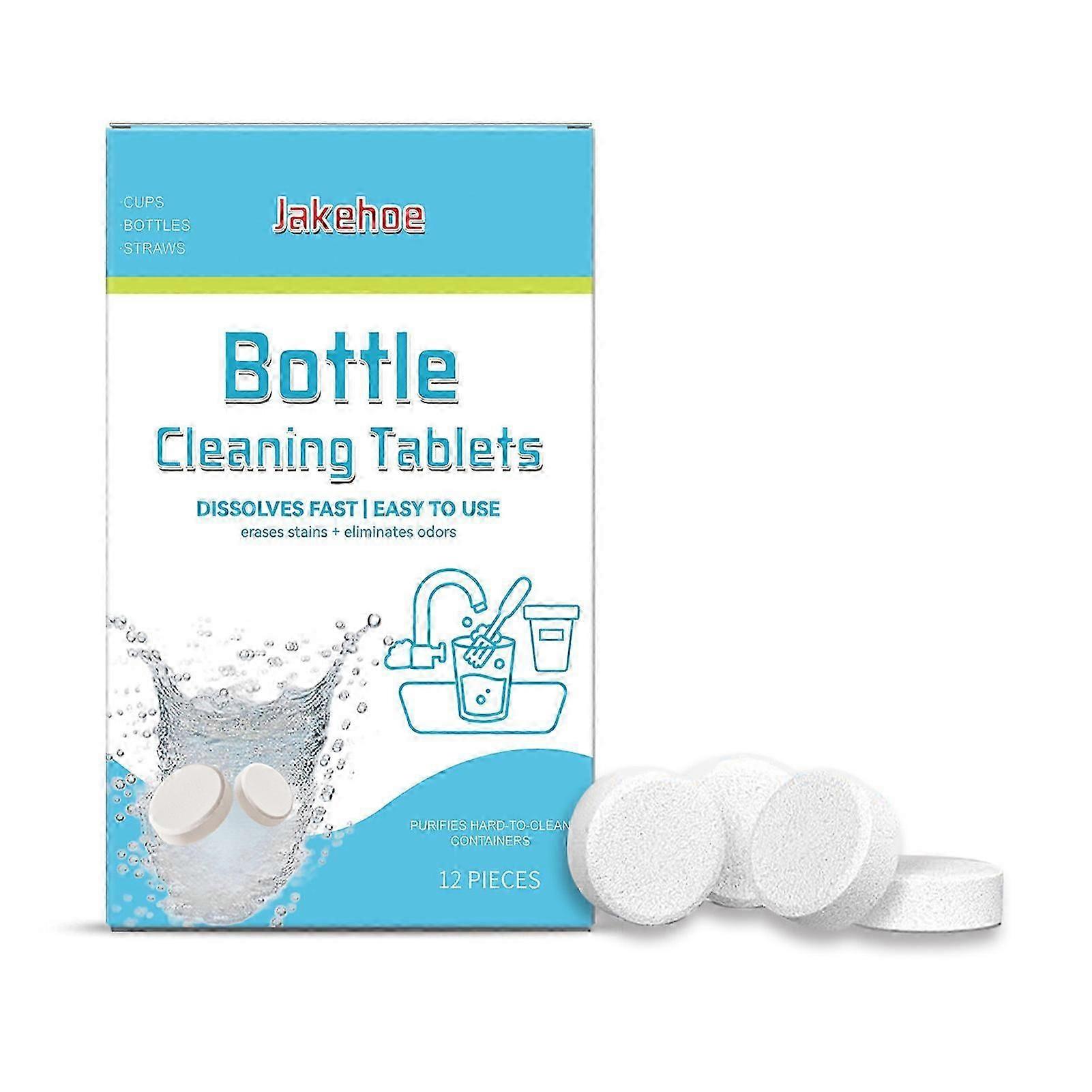 Eco-Friendly Water Bottle Cleaner Tablets - Limescale Remover UK Made