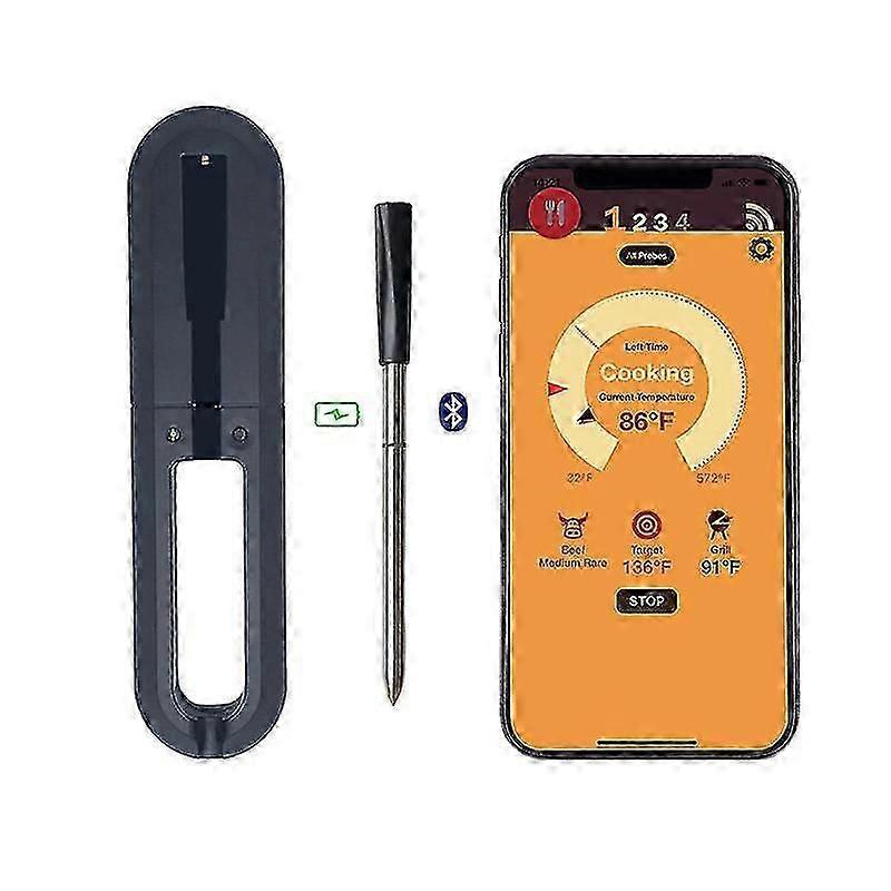Smart Bluetooth Bbq Thermometer, Smart Wireless Thermometer