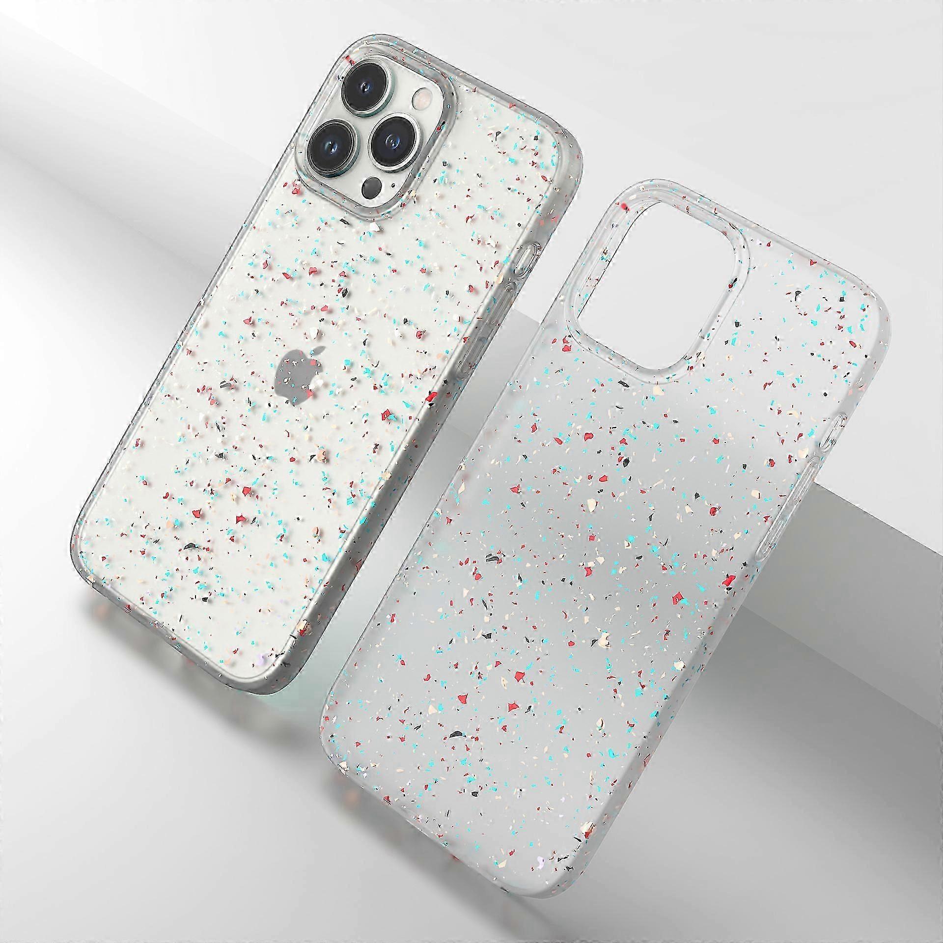 Artistic Translucent Case for Apple iPhone 14 with Graffiti Style Design