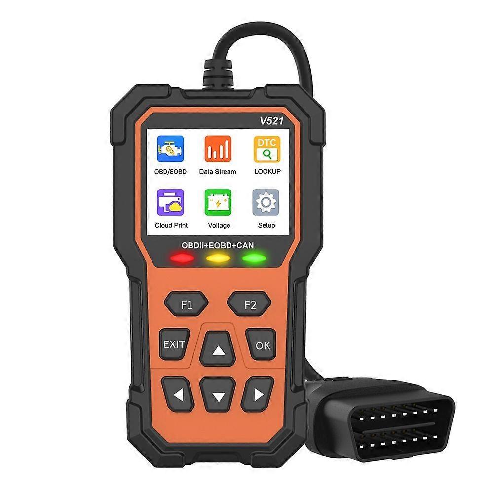 V521 Auto Scanner Motor Fault Code Reader Automotive OBD2 / EOBD Fehlerdiagnosetool für Autos