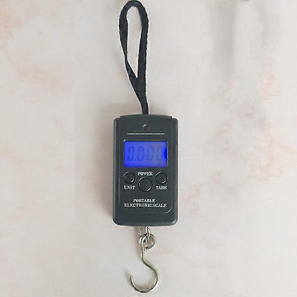 Portable Bathroom Scale with Backlit LCD Display 40 kg Electronic