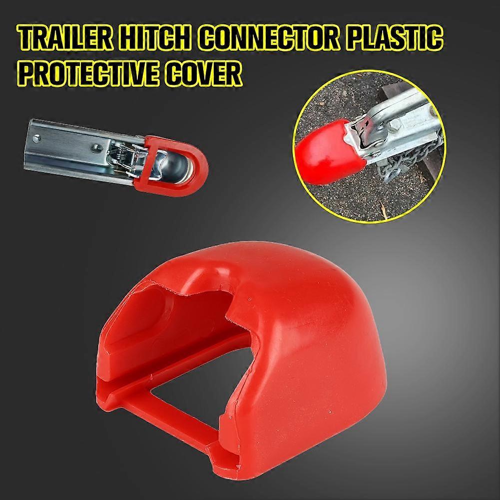 Trailer Hitch Connector Plastic Protective Cover Portable Design