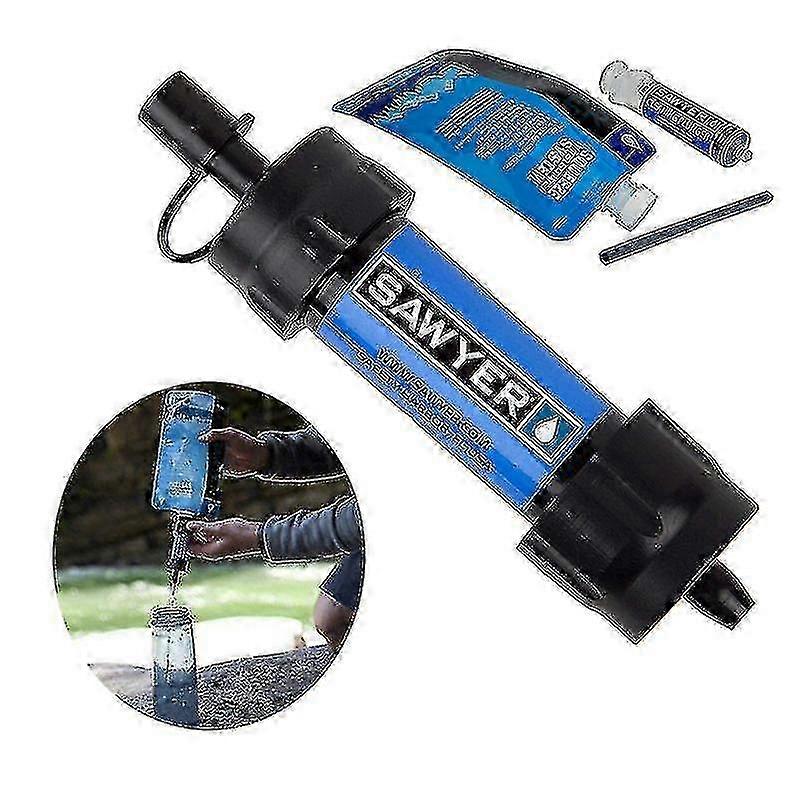 Mini système de filtration d’eau portable Survival Purifier Straw
