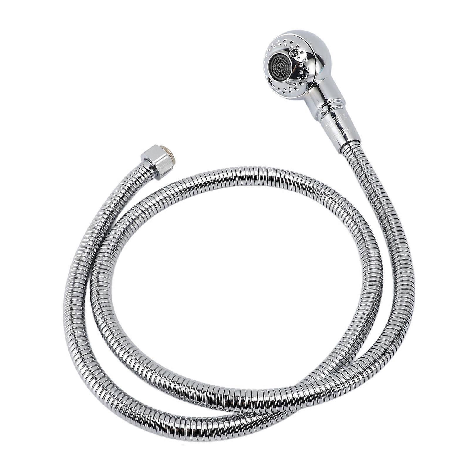 Shower Head Hose Set 2 Modes Pressure Boost 120cm Sprayer