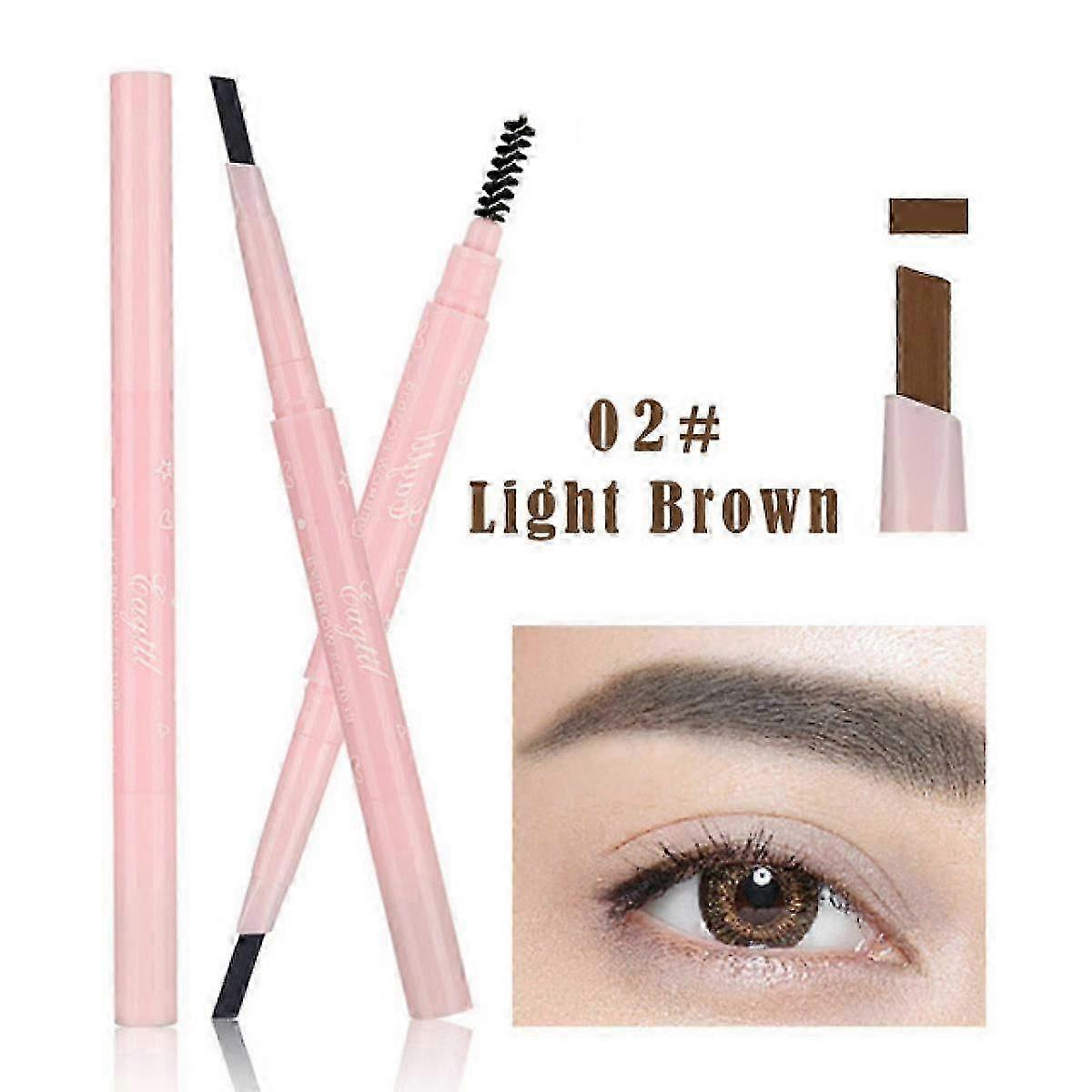 3 Pcs Universal Eyebrow Pencil, Brow Pencil For All Brows From Light Brown