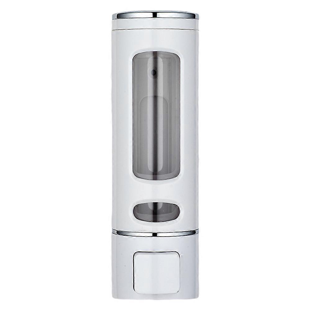 Soap Container ABS Plastic Material 400ml Capacity White Color For Toilet Hotel Public 1Set