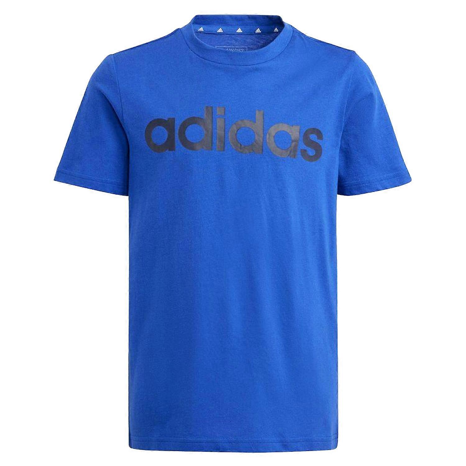 adidas Barn/Barn Essentials Linear Bomull Logo T-Shirt