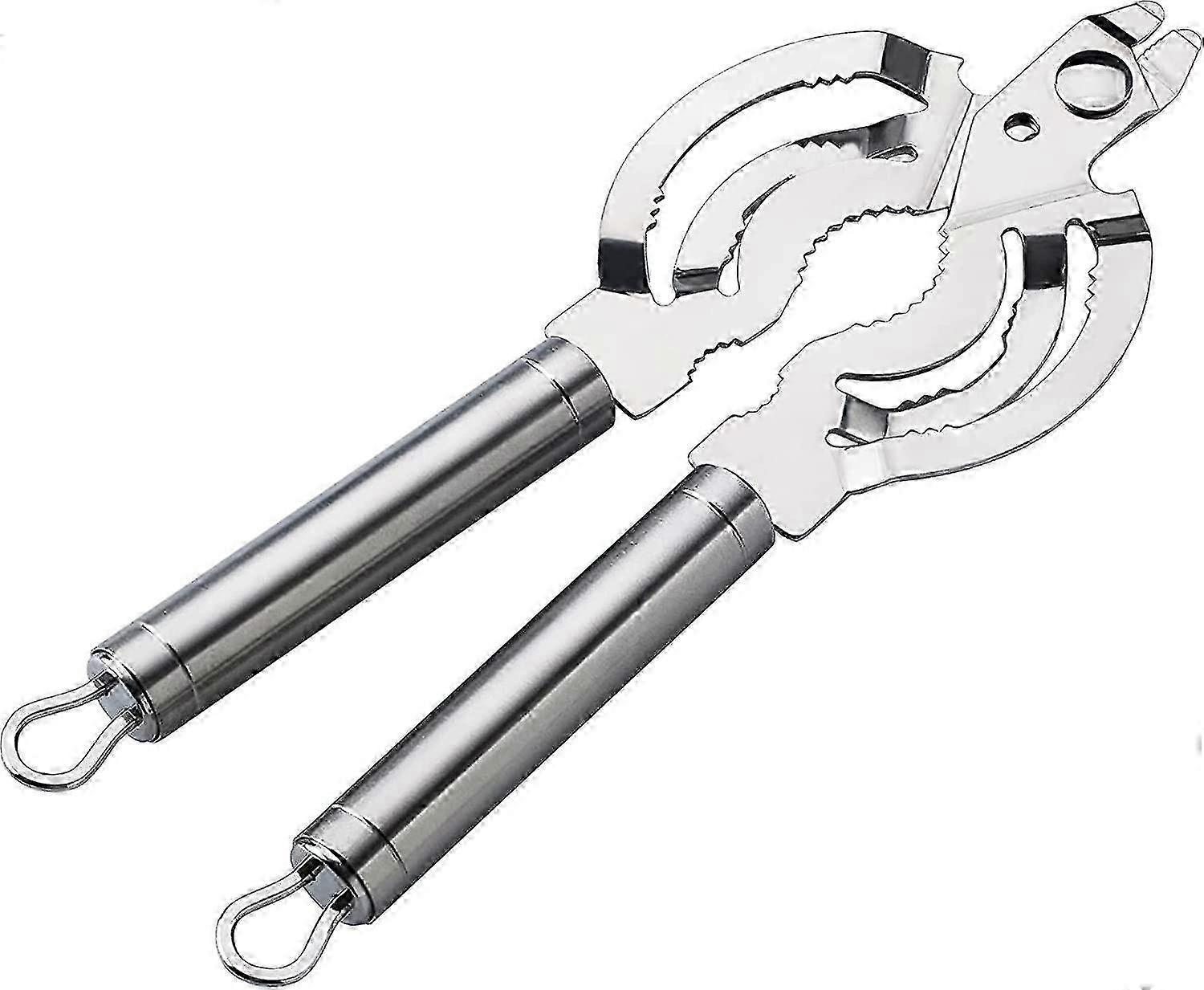 Stainless Steel Jar Opener with Ergonomic Handle for Home Kitchen