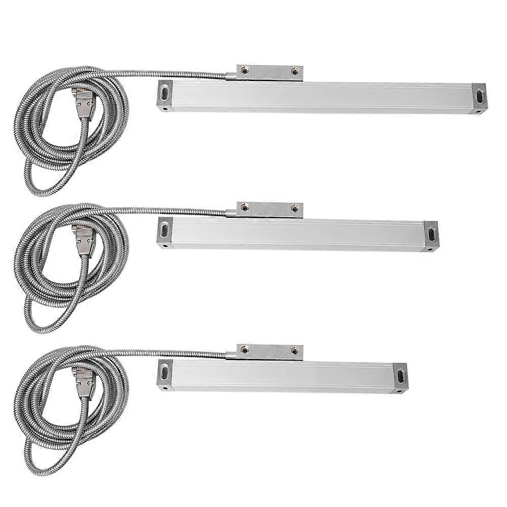 3PCS JCS900-2AE/3AE Aluminum Linear Scale 50/100/550mm DRO