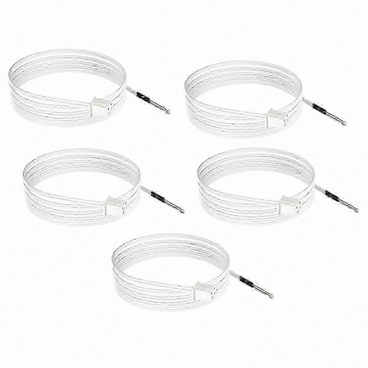 5-Pack 100K Ohm NTC Thermistor with XH2.54-2P Connector for Temperature Monitoring in 3D Printers