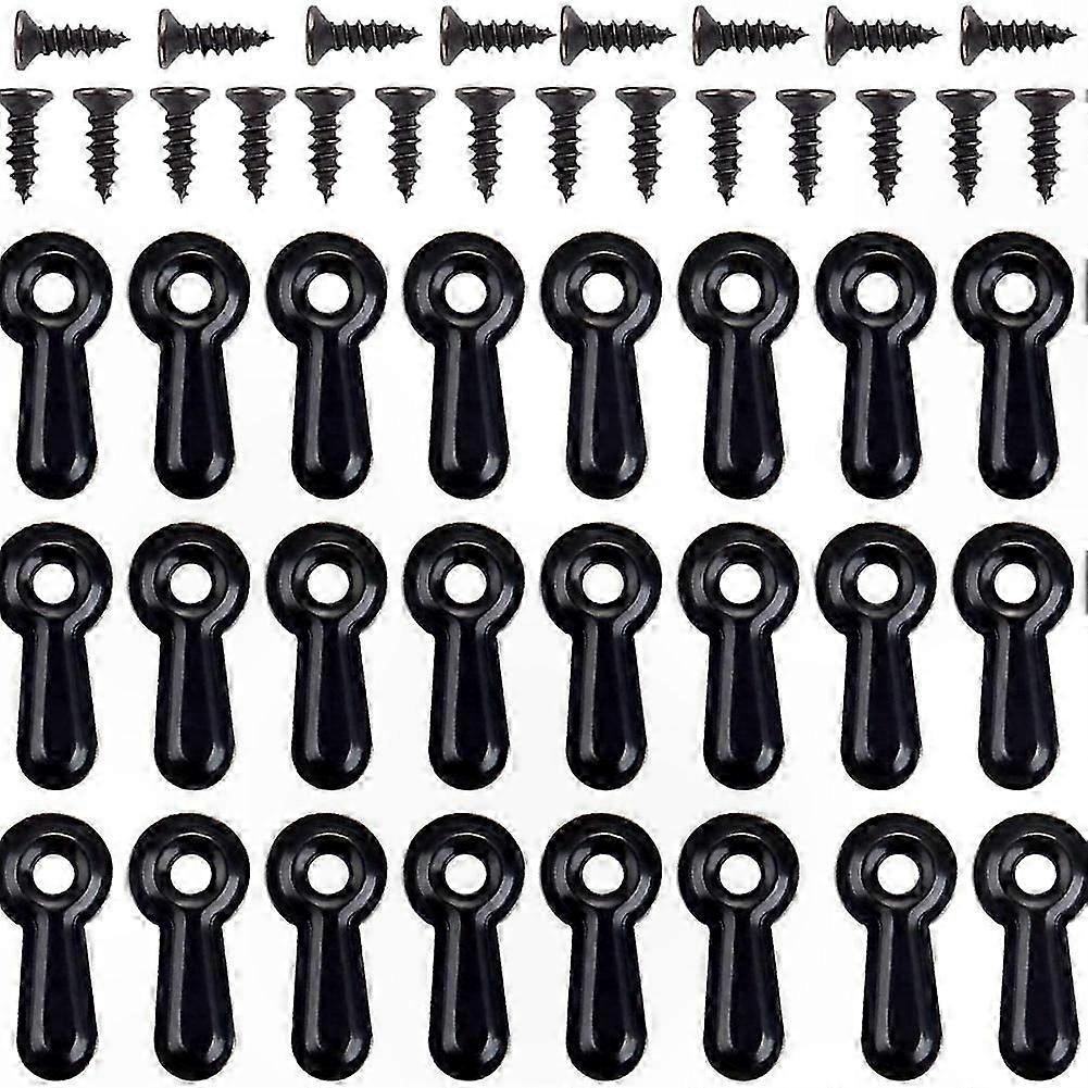 100 Pack Picture Frame Clips, Durable Fasteners for Backing Support