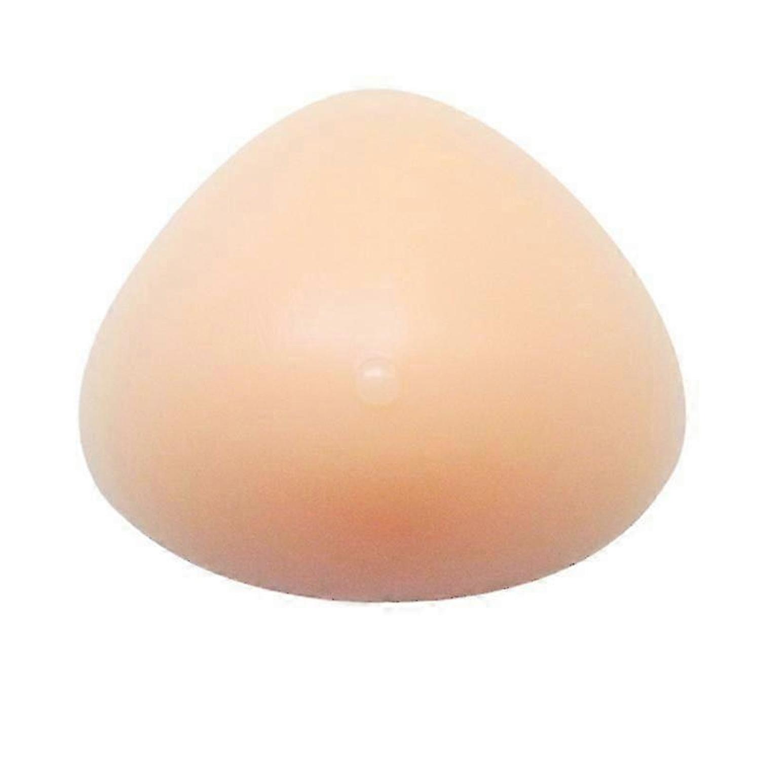 Pair Of Silicone Breast Form Triangle Mastectomy Prosthesis Bra Pad Enhancer