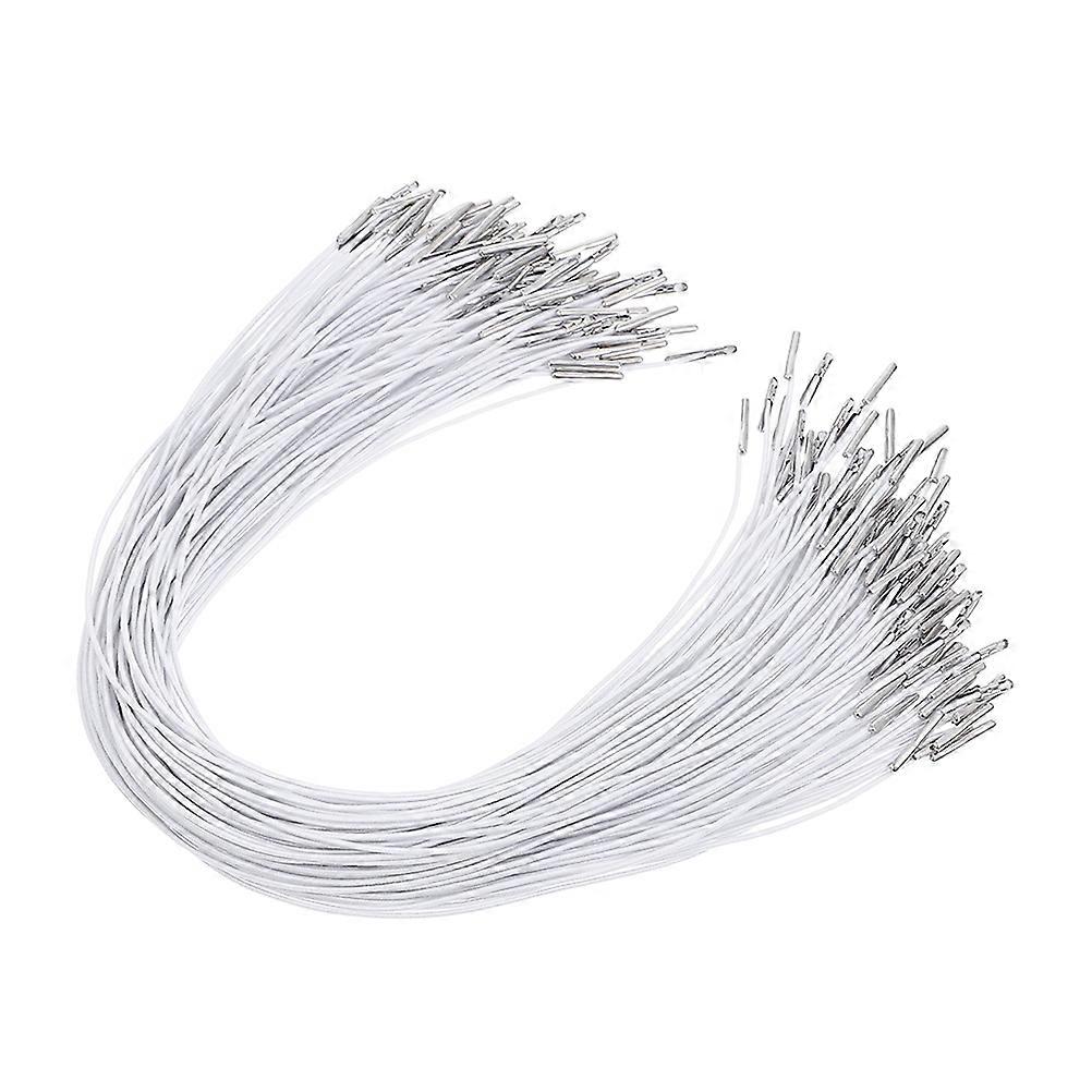 Round Elastic String Hat Elastic Band for Mask Making with Metal Fasteners 600Pcs